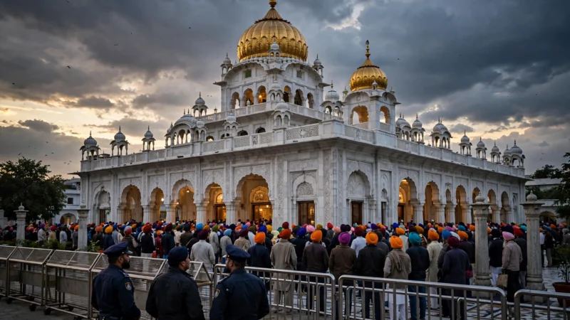 DSGMC ਨੇ ਕੇਜਰੀਵਾਲ ਸਮੇਤ ‘ਆਪ’ ਆਗੂਆਂ ਖ਼ਿਲਾਫ਼ ਦਿੱਲੀ ਪੁਲਿਸ ਨੂੰ ਸ਼ਿਕਾਇਤ ਦਿੱਤੀ: ਬੰਗਲਾ ਸਾਹਿਬ ‘ਚ ਮਰਯਾਦਾ ਭੰਗ ਦਾ ਦੋਸ਼, ‘ਆਪ’ ਪੰਜਾਬ ਦਾ ਪਲਟਵਾਰ — ਅਮਿਤ ਸ਼ਾਹ ਦੇ ਅਸਤੀਫ਼ੇ ਦੀ ਮੰਗ