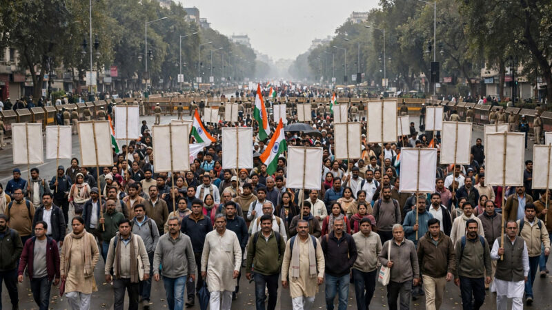 ਸੋਮਵਾਰ ਨੂੰ ਦਿੱਲੀ ‘ਚ INDIA ਗਠਜੋੜ ਦਾ ਵੱਡਾ ਮਾਰਚ: ਰਾਹੁਲ ਗਾਂਧੀ ਦਾ ਐਲਾਨ — ਚੀਫ਼ ਇਲੈਕਸ਼ਨ ਕਮਿਸ਼ਨਰ ਖ਼ਿਲਾਫ਼ ਪ੍ਰਦਰਸ਼ਨ, CJI ਨੂੰ ਸੌਂਪਿਆ ਜਾਵੇਗਾ ਮੈਮੋਰੰਡਮ