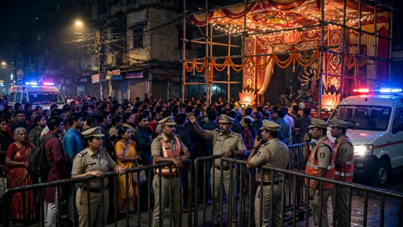 ਕੋਲਕਾਤਾ ਭਗਦੜ: ਮ੍ਰਿਤਕਾਂ ਦੀ ਗਿਣਤੀ 19 ਹੋਈ; STF ਜਾਂਚ ਸ਼ੁਰੂ, ਆਯੋਜਕਾਂ ਸਮੇਤ 12 ਹਿਰਾਸਤ ‘ਚ; ਪਰਿਵਾਰਾਂ ਨੂੰ ₹25 ਲੱਖ ਅਤੇ ਸਰਕਾਰੀ ਨੌਕਰੀ ਦਾ ਐਲਾਨ