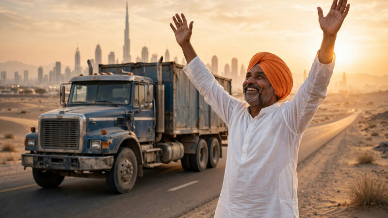 ਦੁਬਈ ‘ਚ ਪੰਜਾਬੀ ਟਰੱਕ ਡਰਾਈਵਰ ਦੀ ਕਿਸਮਤ ਚਮਕੀ, ਲਾਟਰੀ ‘ਚੋਂ ਜਿੱਤੇ ₹1.3 ਕਰੋੜ