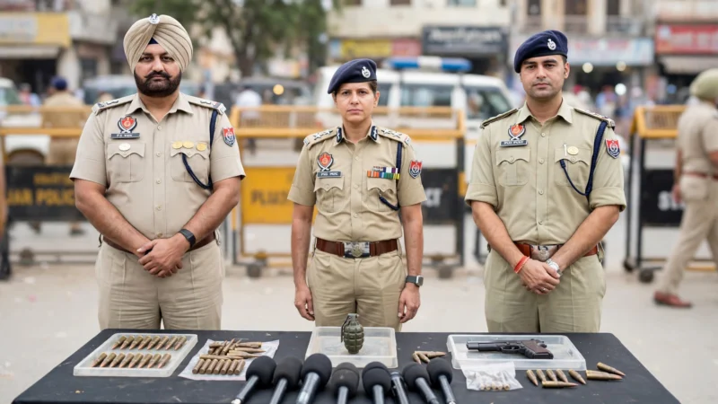 ਪੰਜਾਬ ਪੁਲਿਸ ਦਾ ਵੱਡਾ ਖੁਲਾਸਾ: ਪਾਕਿਸਤਾਨੀ ISI ਸਮਰਥਿਤ ਮੋਡਿਊਲ ਦਾ ਪਰਦਾਫਾਸ਼, ਖਾਸਾ ਕੈਂਟ ਧਮਾਕਾ ਕੇਸ ਸੁਲਝਾਇਆ