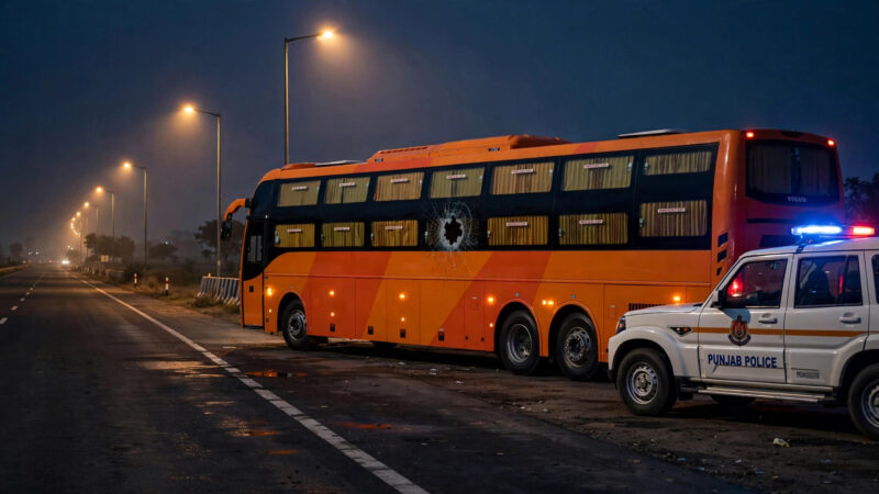 ਲੁਧਿਆਣਾ ਨੇੜੇ ਸ੍ਰੀਨਗਰ ਜਾ ਰਹੀ ਬੱਸ ‘ਤੇ ਪੱਥਰਾਂ ਨਾਲ ਹਮਲਾ, ਦੋ ਦਿਨਾਂ ਵਿੱਚ ਦੂਜੀ ਘਟਨਾ